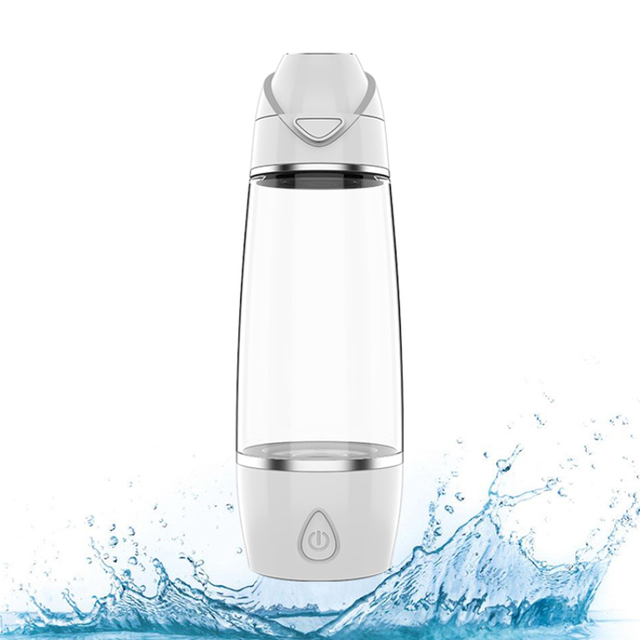 Idrogeno alcalino bottiglia dacqua Maker macchina portatile idrogeno generatore di acqua creatore ricaricabile ionizzare sistema staccabile base vetro bottiglia di acqua 